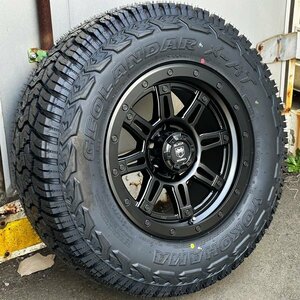 新品 プラド 120 150 サーフ エクスプレス 17インチ タイヤ ホイール セット YOKOHAMA GEOLANDAR X-AT G016 265/65R17 265/70R17 285/70R17