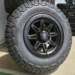 オールテレーン 17インチ サーフ プラド FJクルーザー 新品 タイヤ ホイール 4本セット YOKOHAMA GEOLANDAR X-AT 265/65R17 265/70R17