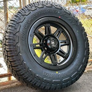 17インチ GUN125 ハイラックス タコマ タホ タイヤホイールセット 4本 YOKOHAMA GEOLANDAR X-AT G016 265/65R17 265/70R17 285/70R17