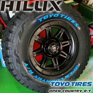 新品 ハイラックス サーフ ピックアップ 17インチタイヤホイール TOYO OPENCOUNTRY RT 265/65R17 265/70R17 285/70R17 ホワイトレター