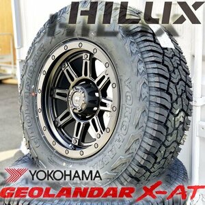 新品 ハイラックス GUN125 ハマーH3 17インチマッドタイヤホイールセット ヨコハマ ジオランダー X-AT G016 265/65R17 265/70R17 285/70R17