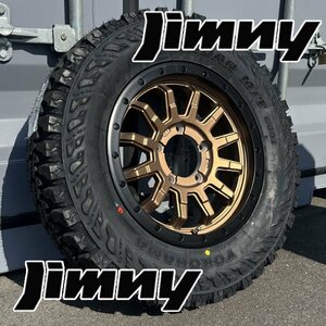 純正車高対応!! JB64 JB23 JA11 ジムニー 新品 タイヤホイールセット 185/85R16 16インチ YOKOHAMA GEOLANDAR G003 MT マッドタイヤ