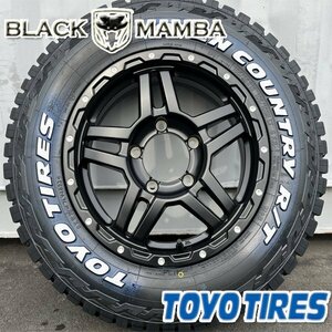 16インチ 5.5j ジムニー シエラ JB74 新品 タイヤホイールセット 4本 TOYO オープンカントリー 225/70R16 ホワイトレター ブロックタイヤ