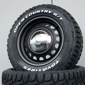 NEW!! ハイエース 200系 レジアスエース 16インチ タイヤ ホイール 215/65R16C トーヨー オープンカントリー RT ホワイトレター D-STEEL