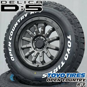 デリカ D5 RAV4 CX5 235/70R16 TOYO OPENCOUNTRY RT ホワイトレター 新品 16インチ タイヤホイール 4本セット 純正車高装着可能