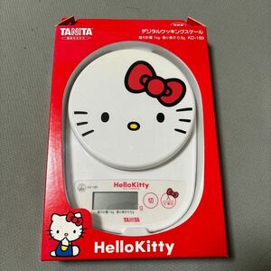 Hello Kitty ハローキティ キティちゃん　クッキングスケール デジタルスケール 計量器 はかり キッチン タニタ 