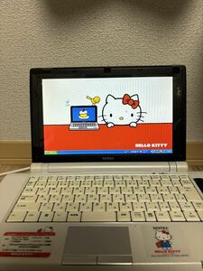 ハローキティ ノートパソコン　minimumPC Windows xp 動作確認済　SONIC サンリオ　電化製品　家電