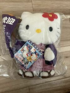 Hello Kitty ハローキティ ぬいぐるみ サンリオ キティちゃん マスコット　レア　温泉バージョン　2003年