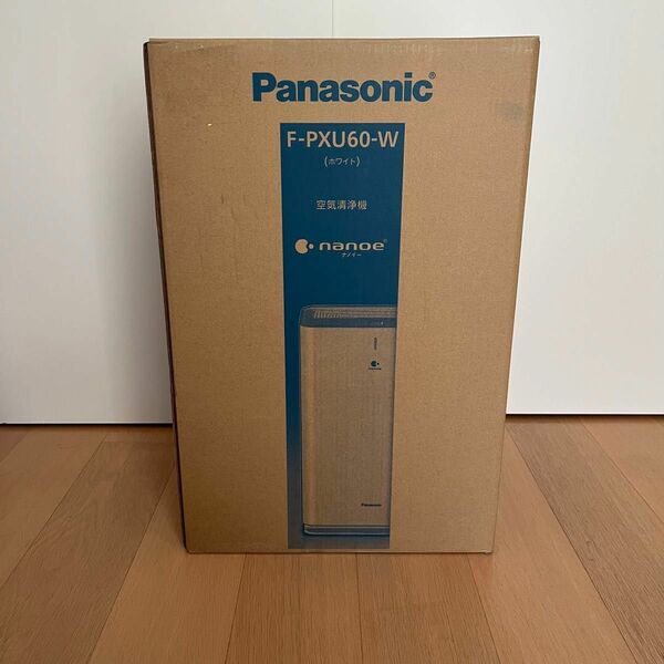 【展示未使用品】Panasonic F-PXU60-W WHITE 空気清浄機 パナソニック ホワイト 白 nanoe ナノイー