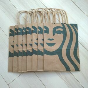 STARBUCKS　紙袋　8枚セット