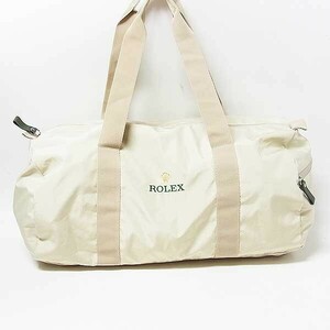 【ロレックス/ROLEX】ボストンバッグ ポーチ付き 非売品 ノベルティ トラベルバッグ