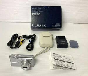 ★☆Panasonic パナソニック LUMIX ルミックス デジタルカメラ DMC-FX30 可動品 バッテリー 充電器 箱☆★