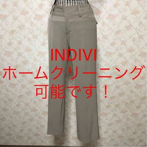 *INDIVI/ Indivi * превосходный товар * брюки 38(M.9 номер )