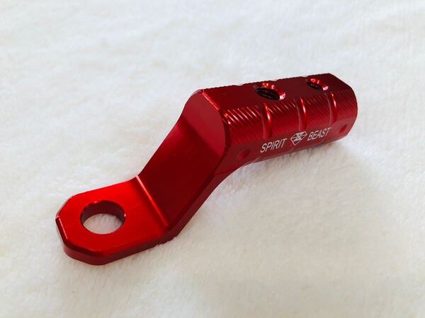 ハンドルクランプバー スマホ ホルダー レッド