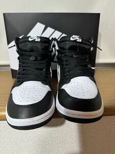 NIKE ナイキ JORDAN 1 RETRO HIGH OG ジョーダン1 ハイ　黒/白　28.5cm