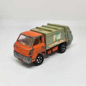 トミカ ルース 日本製 三菱 キャンター 激レアカラー 横浜 ゴミ収集車 TOMICA MITSUBISHI CANTER 同梱可能