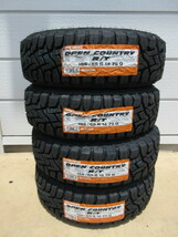 新品トーヨーオープンカントリー155/65R14★ゴツゴツタイヤ4本★アゲバンアゲトラキャリーエブリーハイゼットサンバーキャンバスアルトミラ_画像1