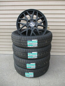 新品グッドイヤーEG02 155/65R14☆NEWデザインホイール14×4.5J＋45☆ムーヴタントピクシスＮBOXワゴンRアルトラパンミラジーノデイズ☆fｎ