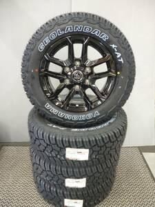 新品バイソン★ヨコハマX-AT★215/65R16セット★ハイエース・レジアスエース★ゴツゴツタイヤ・キャンピングカー★G