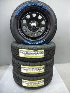 新品デイトナ★トーヨーホワイトレター　185/65R15セット★プロボックス・サクシード・ADバン・ウイングロード・アクア★G