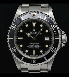  Rolex black face Sea Dweller operation 16660