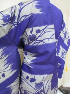 1 jpy superior article silk feather woven Japanese clothes coat pongee antique Taisho romance . branch leaf square fancy cardboard high class . length 79cm.62cm[ dream job ]***