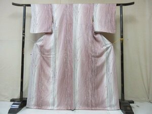 1 jpy superior article silk kimono .. fine pattern Japanese clothes Japanese clothes .. gradation design art high class . length 157cm.66cm[ dream job ]***