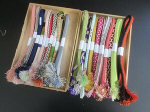 1 jpy used obi shime organization together large amount 20 point dressing type . Japanese clothes kimono small articles great special price obi .[ dream job ]***