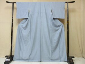 1 jpy superior article silk kimono undecorated fabric . none formal blue sea wave Japanese clothes type . Japanese clothes regular equipment stylish . length 157cm.66cm[ dream job ]***