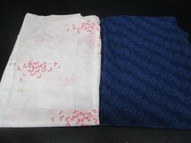 1円 中古 着物 リメイク 大量 単衣 日本 絽 紗 着物 夏物 可愛い 良柄 現代着物 まとめて10点 女性 着付け 練習【夢職】☆☆☆_画像4