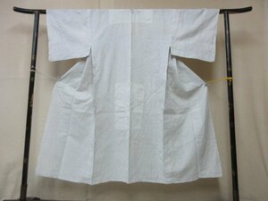 1 jpy used flax length put on kimono Japanese clothes Japanese clothes for man antique Taisho .. on cloth white ... writing sama single . length 132cm.68cm * excellent article *[ dream job ]****