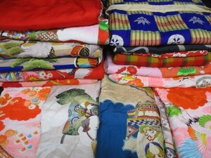 1 иен б/у ребенок кимоно переделка мужчина . женщина . античный японский костюм японская одежда мир рисунок . ткань производство надеты кимоно и т.п. совместно 16 пункт хобби мероприятие праздник [ сон работа ]***