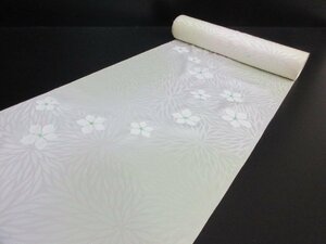 1 jpy superior article silk . after crepe-de-chine high class cloth long kimono-like garment ground .. gradation aperture stop ... flower length 1208cm unused [ dream job ]***
