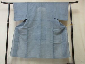 1円 良品 正絹 長着 着物 紗 夏物 男性用 和装 和服 アンティーク 幾何学 抽象 単衣 身丈134cm 裄68cm ◆逸品◆【夢職】★★★★