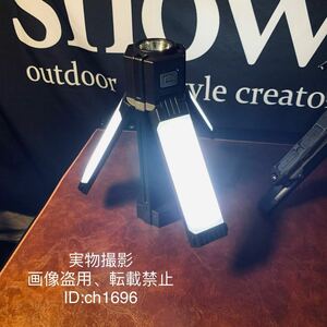 キャンプ LEDランプ ライト吊り下げ 折りたたみ式ランタン 出力機能 移動電源3500mAh アウトドア キャンプ 釣り21×40cm 180g