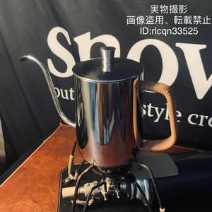 super high quality specular made of stainless steel direct fire HI applying small . coffee pot strong camp for 600ml outdoor 395g