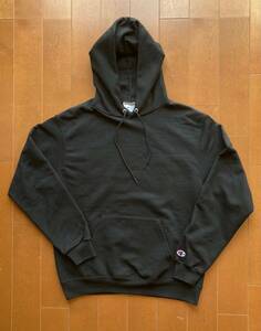 チャンピオン　パーカ　Mサイズ　ブラック　黒　Champion　Parka　Black　美品　パーカー　USのMサイズ