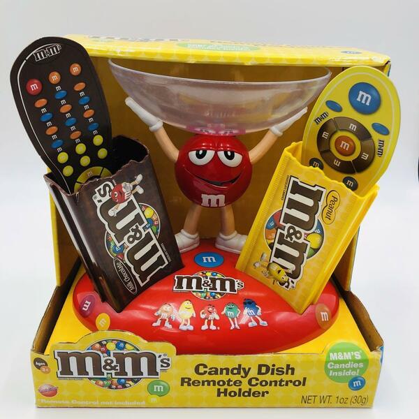 【未使用品】m&m's リモコンスタンド キャンディートレイ レッドくん エムアンドエムズ