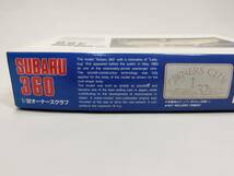 1/32 1958年 スバル360 デカール付 旧車 レトロカー アリイ 有井製作所 開封済中古未組立プラモデル レア 絶版_画像5