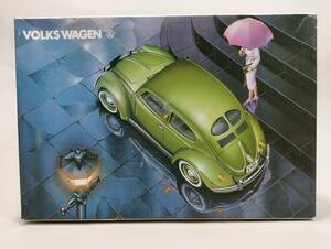 1/32 フォルクス・ワーゲン 1950年 VW スプリットウインドー メッキパーツ デカール付 旧車 レトロカー LS 中古未組立プラモデル レア 絶版
