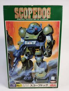 1/35 scope dog pala Shute * rucksack installation possibility decal attaching Armored Trooper Votoms Takara breaking the seal settled used not yet constructed plastic model rare out of print instructions 1 sheets 