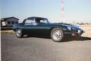 Jaguar E type 1974 year, 右ハンドル　６７０００KM