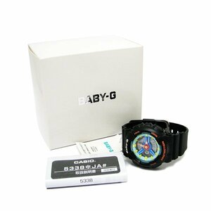 BABY-G BA-110NR-1AJF 10気圧防水 LEDライト カシオ ベビーG アナデジ レディース腕時計 国内正規品【アウトレット】