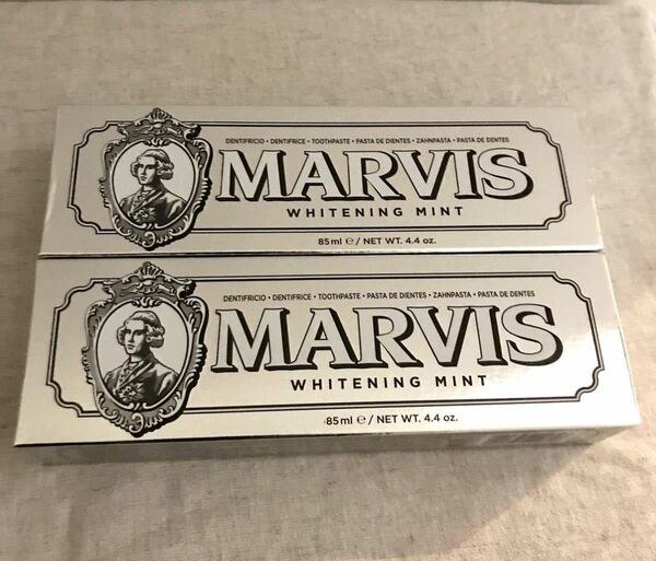 マービス MARVIS 歯磨き粉　ホワイト ミント ２本　 85ml