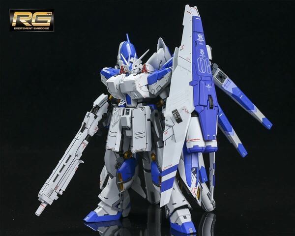 海外製 RG 1/144 Hi-νガンダム ハイニューガンダム HWS拡張セット 色分け済みプラモデル 【国内発送】【送料無料】