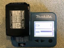 makita マキタ 純正 18V 6.0Ah リチウムイオンバッテリー BL1860B 雪マーク 2個セット　充電回数格1回と1回　①_画像5