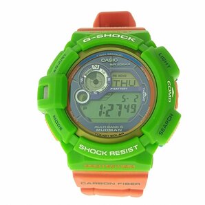 稼働 CASIO カシオ G-SHOCK GW-9300K Love The Sea And The Earth 2012 MUDMAN マルチカラー デジタル タフソーラー 腕時計 中古の画像2