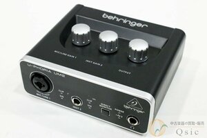 [良品] BEHRINGER U-PHORIA UM2 シンプルで使いやすさ抜群/初めてのインターフェースにもおすすめ [PK166]