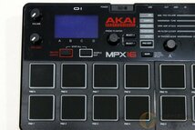 [極美品] AKAI MPX16 16個のパッドを搭載したポータブルサンプラー！ [PK173]_画像6