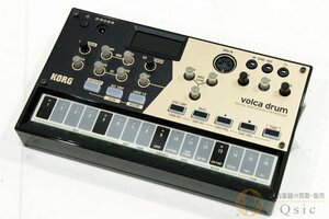 [美品] KORG VOLCA DRUM 軽量でコンパクト/電池駆動も可能な超小型リズムマシン [QK409]